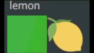 Eats lemon and dies green screen