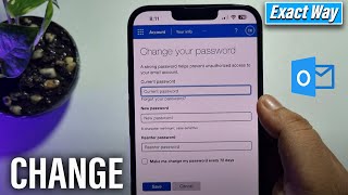 How To Change Outlook Password On iPhone - Full Guide