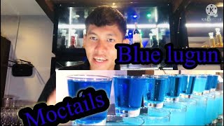 Blue lagoon#moncktails nonalcoholic drinks the biggest blue lugun mock tails