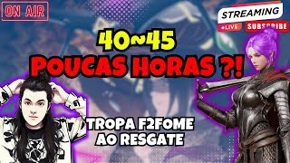 FREE 3 LV 41~45  em Poucas horas ?! #TROPAF2Fome   !SEED = Kshow#1355  !Mega #nightcrows