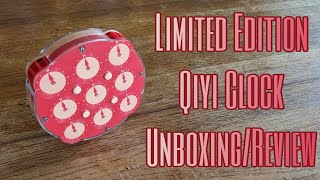 Limited Edition Qiyi Clock! • Unboxing & Review