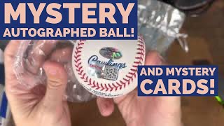 Mystery Cards and a BALL!! Yankees Legend!