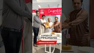 Toyota Corolla Cross HEV 2024 Delivered to the Customer | Toyota Sukkur Motors #toyota #corollacross