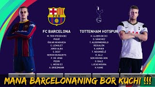 PES 2021 | Barcelona vs Tottenham Hotspur | Gameplay PS4