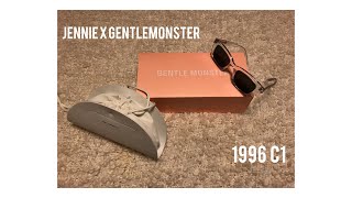 Unboxing JENNIE X GENTLE MONSTER 1996 C1 (제니 from 블랙핑크)