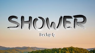 Shower - Becky G  (Lyrics)