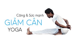 NGÀY 15 - GIẢM CÂN | THỬ THÁCH YOGA 30 NGÀY | YOGA WITH AMIT Tiếng Việt