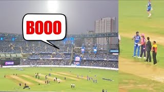 Hardik Pandya booed by Wankhede Crowd during Toss, Crowd Chants "Mumbai Cha Raja", MI vs RR