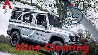 SA Overlander - INEOS Grenadier & The HALO Trust - MINE CLEARING SUPPORT - Mark Evans