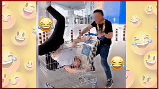 فيديوهات مضحكه جدا 🤣 تحدي الضحك مواقف طريفة ومضحكة تموت من الضحك🤣🤣 حلـــ 224ــقـــــة