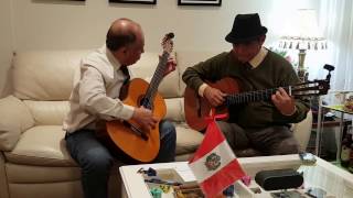 "CIUDAD DEL LAGO"(Marinera puneña)- Guitarras: Walter Arizaga y Raúl Cardoso.