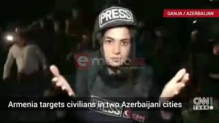 Sözün bittiyi an / CNN TÜRK  Armenia targets civilians in two Azerbaijani cities