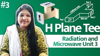 L3 : ALL ABOUT "H Plane Tee" | Scattering Matrix  | Radiation & Microwave Theory | Pinnacle English