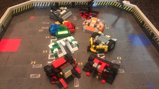 Beta vs bloodsport LEGO battlebots fight night hyper lash