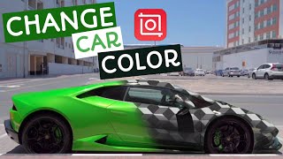 Change the color of your car using chroma key on Inshot (InShot Tutorial)