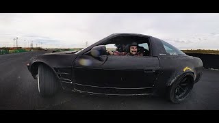 Wild Vic Drift Session in a 180sx - Broken diffs and threesomes