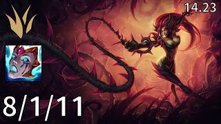 Zyra Jungle vs Graves - EUW grandmaster | Patch 14.23