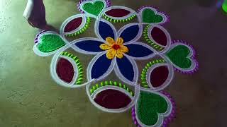 Karthika masam 🌻beautiful rangoli3*2 🌻margazhi kolangal 🌻dhanurmasam 🌻muggulu newyear festival