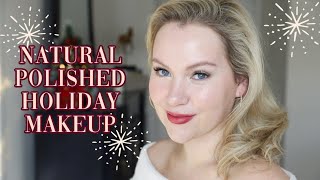 Natural & Polished Holiday Makeup Tutorial | Featuring a Cheek Flush to Die For! | Ashley Aye