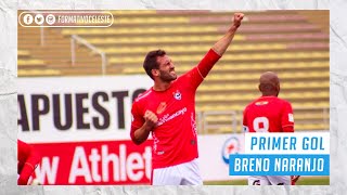 Primer gol de Breno Naranjo en primera | Agosto 2020 | Formativo Celeste