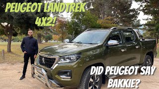 Peugeot Landtrek 4x2 Bakkie - FULL REVIEW | South African Youtuber