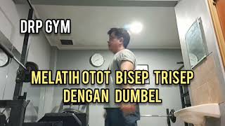 MELATIH  OTOT  BICEP  DENGAN  DUMBEL