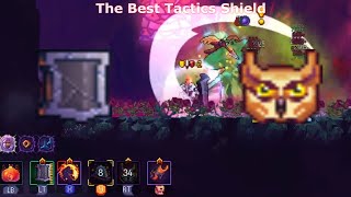 Dead Cells- Teaching @AzFYouTube How To Break The Game With Force Shield and Owl (5BC Run)