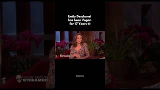 Emily Deschanel has been Vegan for 17 Years 👀🌱 Ellen Show 🎥