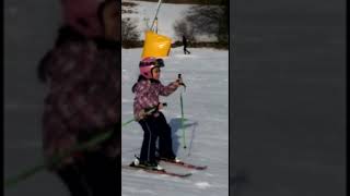 FIVE YEARS OLD  GIRL DRIVING SKI LIKE A PRO || SHORTS