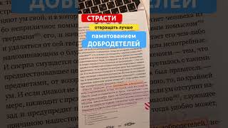 Страсти отвращать лучше памятованием добродетелей. Исаак Сирин #православие #духовная_жизнь