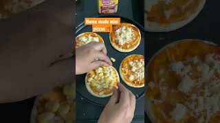 Mini pizzas 🍕 || Homemade recipe || Aemi Tripathi #indiashorts #shorts #homemaderecipe