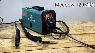 Unboxing And Testing Mecpow MIG-120 Welder