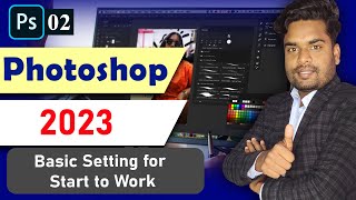 Adobe Photoshop 2023 Tutorial | Basic Setting for Photoshop 2023 | Photoshop Basic to Advance Part-2