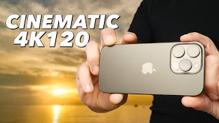 iPhone 16 Pro (Max) Cinematic Video in 4K120