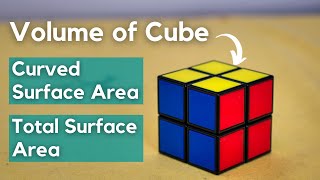 Volume of Cube, Curved Surface Area of Cube, Total Surface Area of Cube Formula