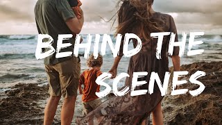 Family beach shoot | Behind the scenes | Oahu, Hawaii | Teal Garcia