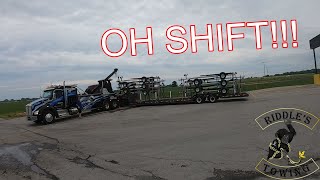 OH SHIFT!!! One 2x4 could have caused ALOT of problems!!