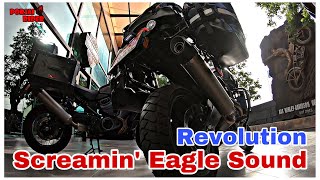 Pan America Screamin’ Eagle exhaust sound | Revolution