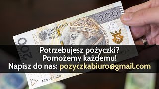 Potrzebujesz pożyczki?Skontaktuj się z nami: pozyczkabiuro@gmail.com - Pomożemy każdemu!