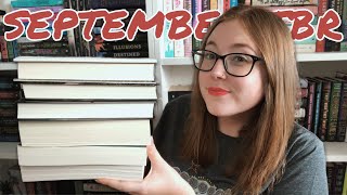 SEPTEMBER TBR | non-fiction??? & ya thrillers