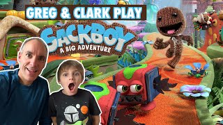 Greg & Clark Continue Playing Sackboy A Big Adventure