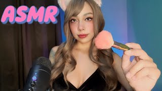 ASMR +20MIN SONS DE BOCA COM PINCEL NA TELA, MOUTH SOUNDS, BRUSHING, RELAXING SOUNDS #asmr