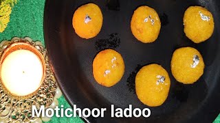 ladoo recipe #Motichoor ladoo recipe #Easy laddu recipe