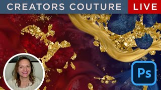 Creating Unpolished Crystal, Gold & Zodiac Digital Backgrounds