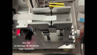 How to adjust the labeling problem--- manual cable flag labeling machine