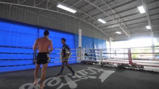 Michael Galvin Training with Robert Lek