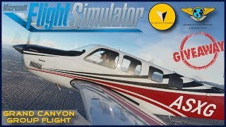 TCA Sidestick GIVEAWAY [CLOSED] | Simwings Support Special MFS2020 Group Flight | Grand Canyon