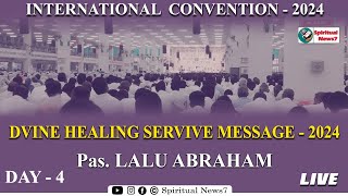 2024 ANNUAN CONVENTION MESSAGE | PAS LALU ABRAHAM | The Pentecostal Mission | Spiritual News7