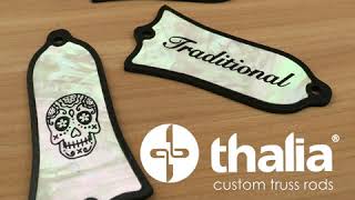 Thalia Custom Truss Rod Covers