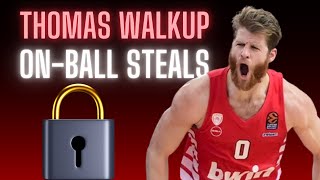 Steal Master: Thomas Walkup's On-Ball Heists in EuroLeague